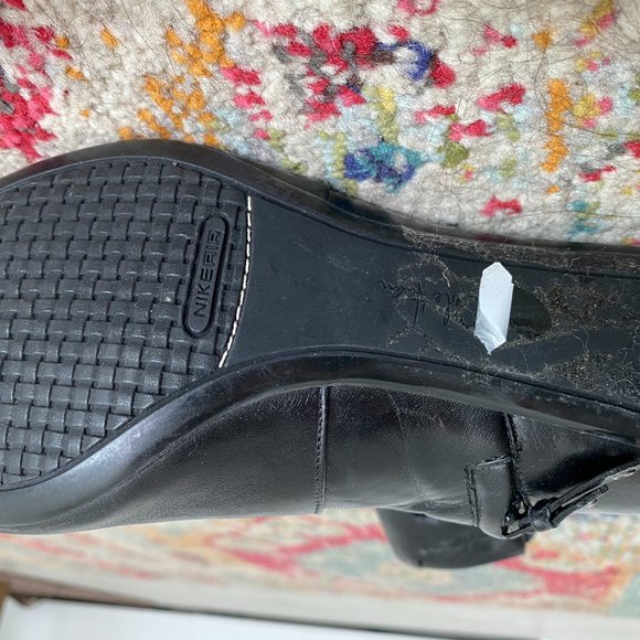 Black Leather Cole Haan Boots size 9.5 - Picture 5 of 7